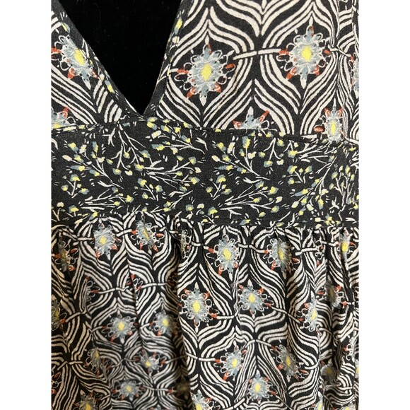 Free People Rolling Hills Long Sleeve Open Back Flowy Blouse OB526904 Medium - Picture 5 of 8